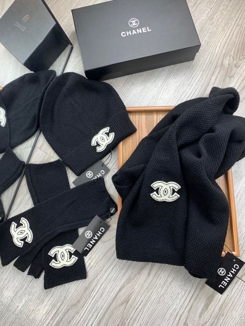 Chanel Caps Scarfs